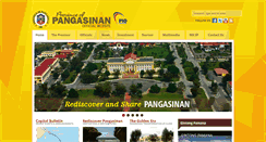 Desktop Screenshot of pangasinan.gov.ph